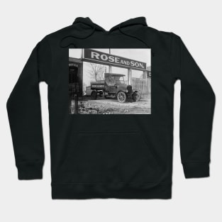 Coal Delivery Truck, 1925. Vintage Photo Hoodie